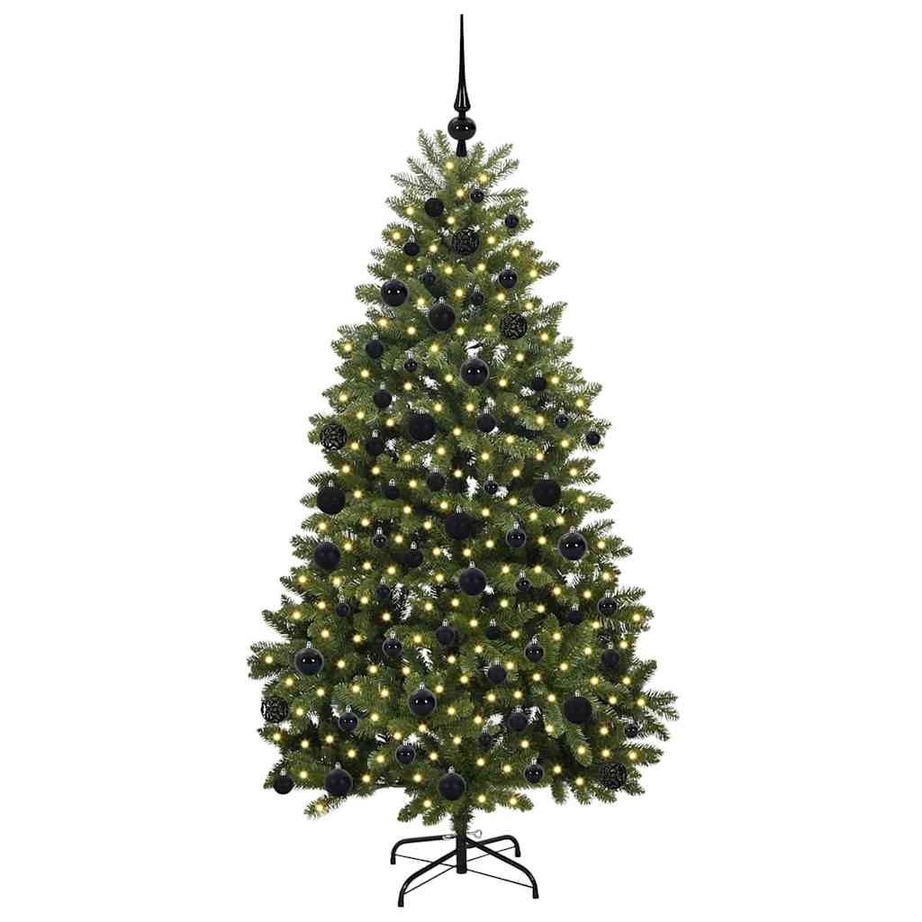 Albero di Natale artificiale Verde 180 cm PVC e Metallo 3395686