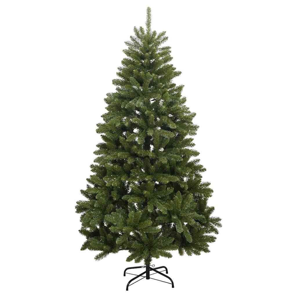 Albero di Natale Artificiale-Albero Natalizio Verde 180 cm PVC e Metallo 950473