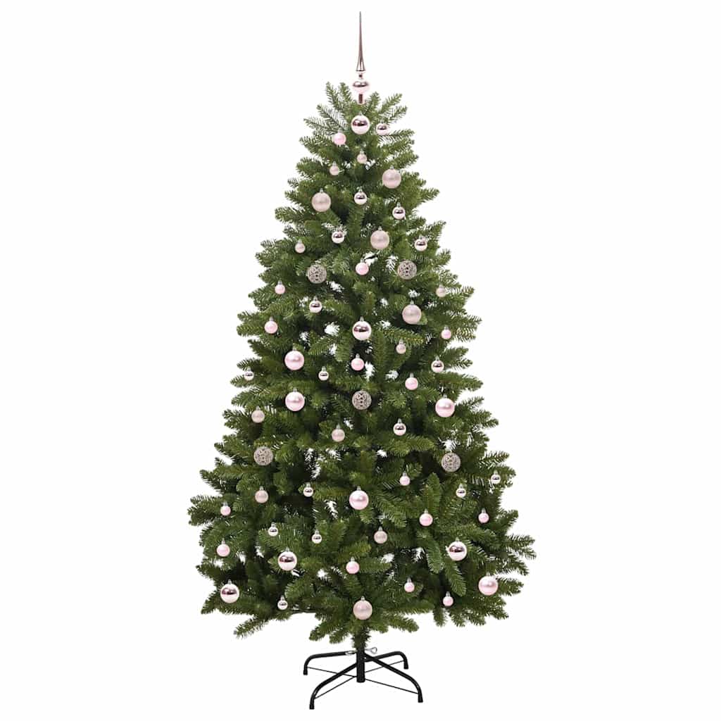 Albero di Natale artificiale Verde 180 cm PVC e Metallo 3395687
