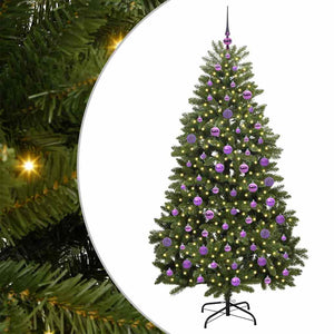 Albero di Natale artificiale Verde 180 cm PVC e Metallo 3395691