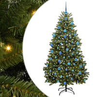 Albero di Natale artificiale Verde 180 cm PVC e Metallo 3395692