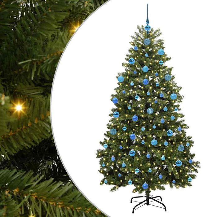 Albero di Natale artificiale Verde 180 cm PVC e Metallo 3395692