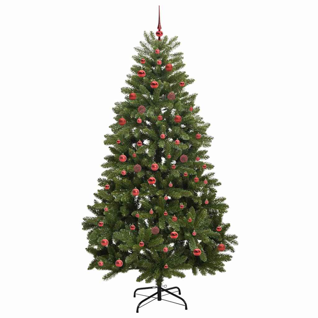 Albero di Natale artificiale Verde 210 cm PVC e Metallo 3395694