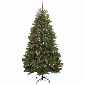 Albero di Natale artificiale Verde 210 cm PVC e Metallo 3395694