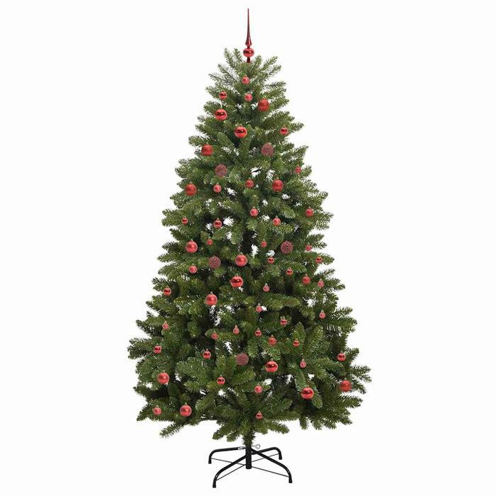 Albero di Natale artificiale Verde 210 cm PVC e Metallo 3395694