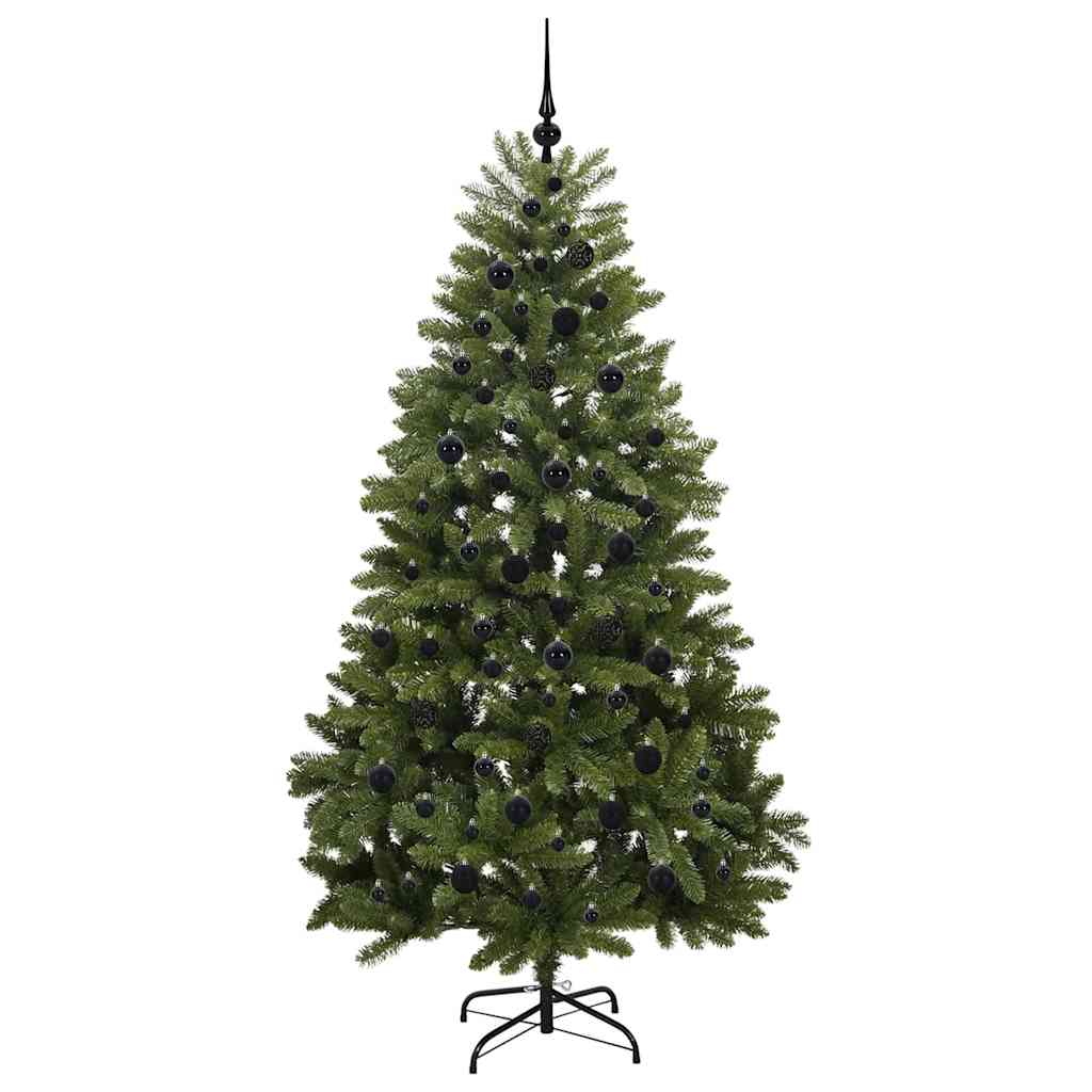 Albero di Natale artificiale Verde 210 cm PVC e Metallo 3395695