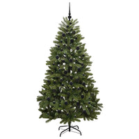 Albero di Natale artificiale Verde 210 cm PVC e Metallo 3395695