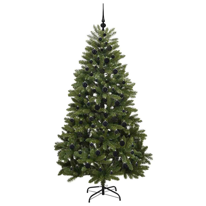 Albero di Natale artificiale Verde 210 cm PVC e Metallo 3395695