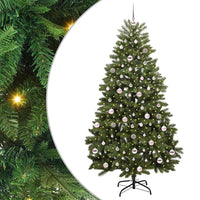 Albero di Natale artificiale Verde 210 cm PVC e Metallo 3395696