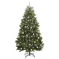Albero di Natale artificiale Verde 210 cm PVC e Metallo 3395696