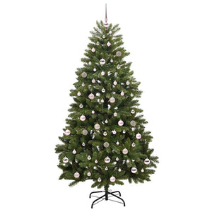 Albero di Natale artificiale Verde 210 cm PVC e Metallo 3395696