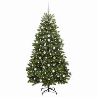Albero di Natale artificiale Verde 210 cm PVC e Metallo 3395697