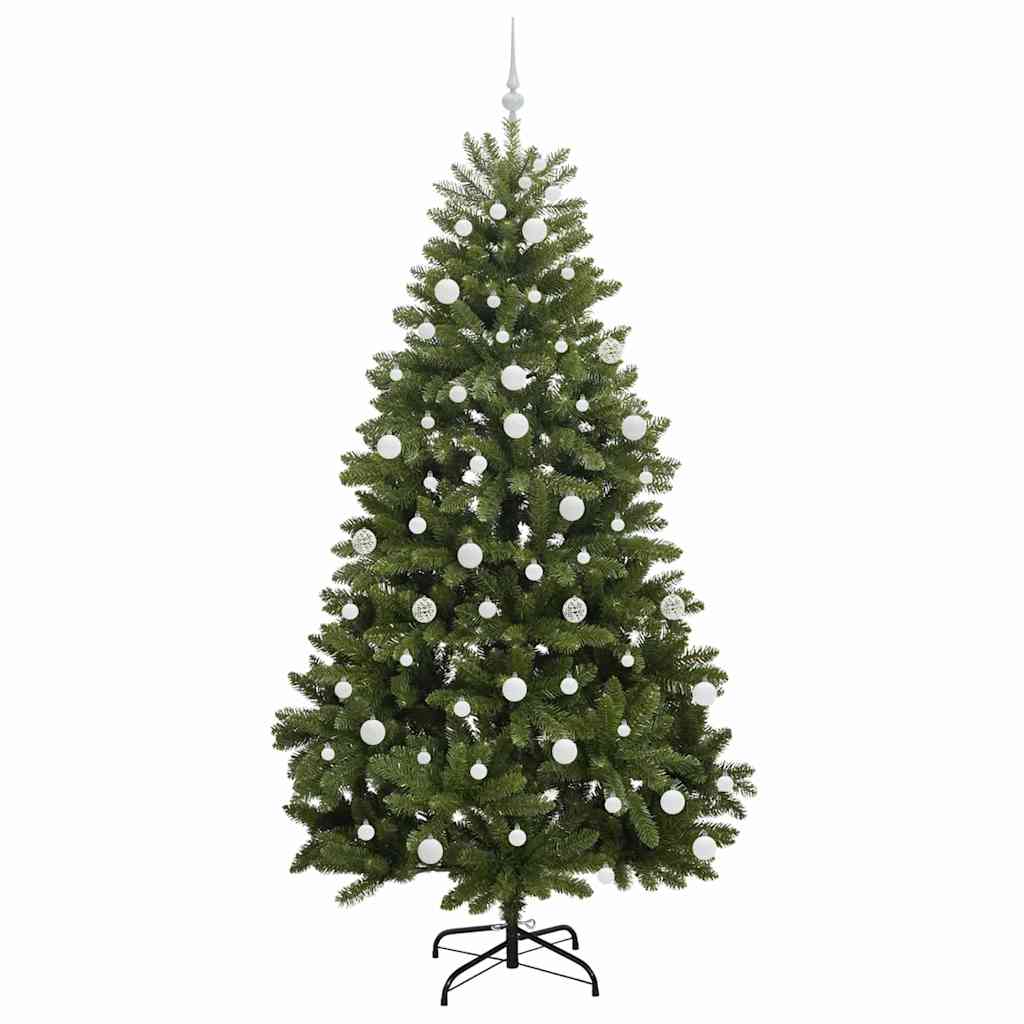 Albero di Natale artificiale Verde 210 cm PVC e Metallo 3395697