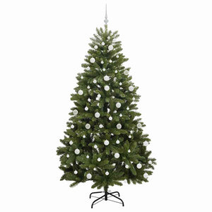 Albero di Natale artificiale Verde 210 cm PVC e Metallo 3395697