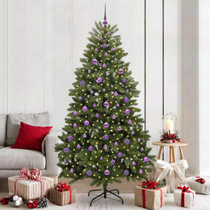 Albero di Natale artificiale Verde 210 cm PVC e Metallo 3395700