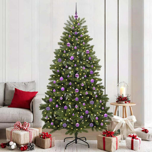Albero di Natale artificiale Verde 210 cm PVC e Metallo 3395700