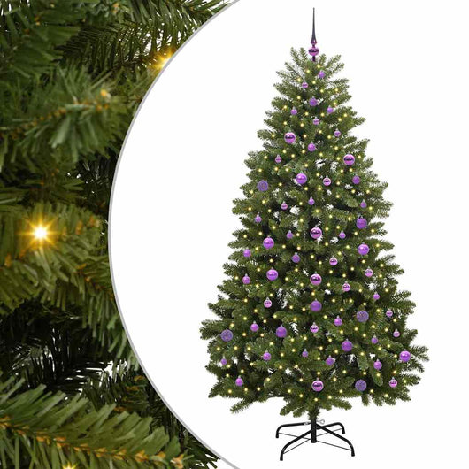 Albero di Natale artificiale Verde 210 cm PVC e Metallo 3395700
