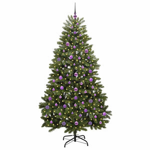 Albero di Natale artificiale Verde 210 cm PVC e Metallo 3395700