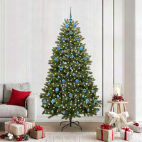 Albero di Natale artificiale Verde 210 cm PVC e Metallo 3395701