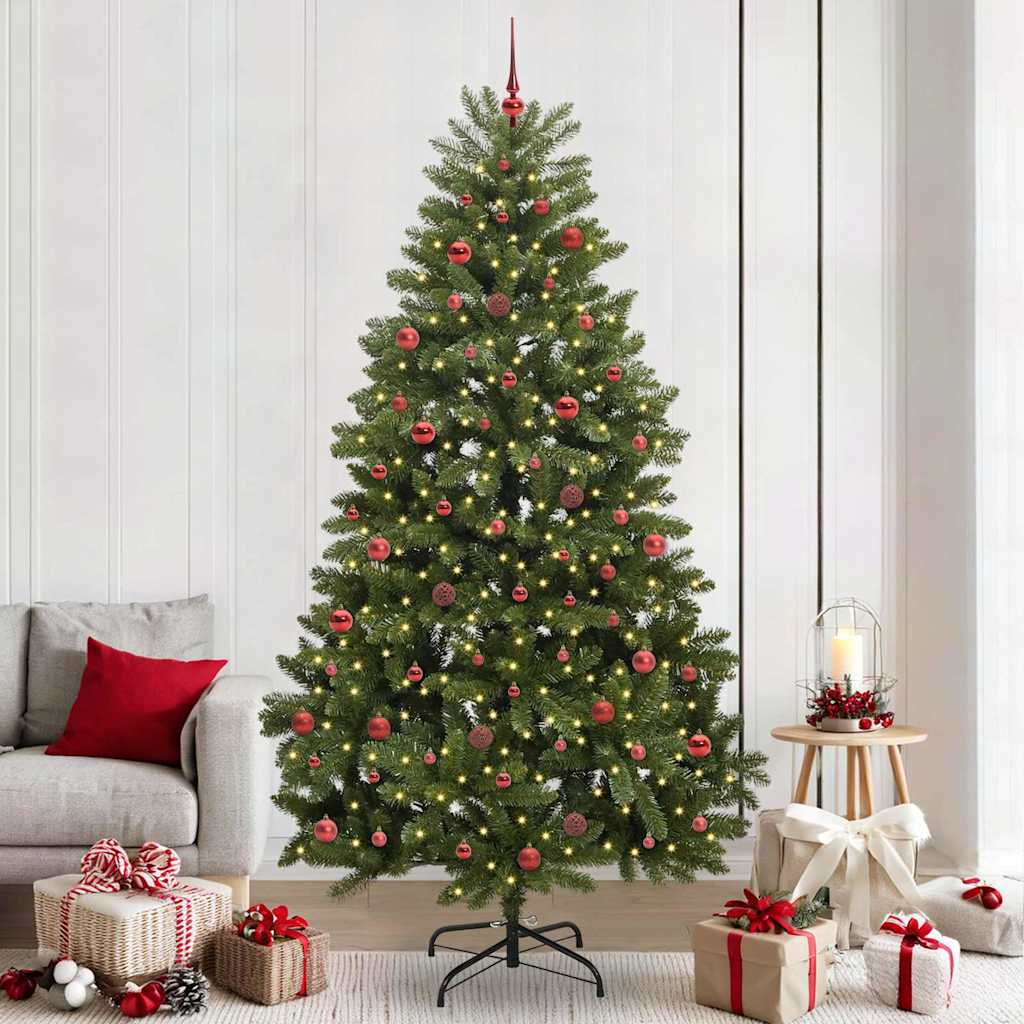 Albero di Natale artificiale Verde 240 cm PVC e Metallo 3395703