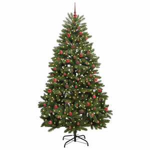 Albero di Natale artificiale Verde 240 cm PVC e Metallo 3395703