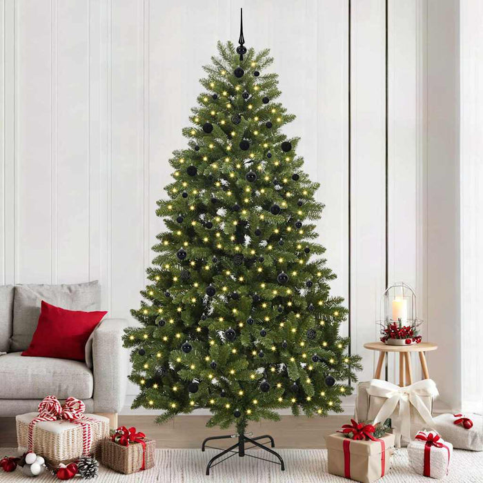 Albero di Natale artificiale Verde 240 cm PVC e Metallo 3395704