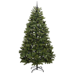 Albero di Natale artificiale Verde 240 cm PVC e Metallo 3395704