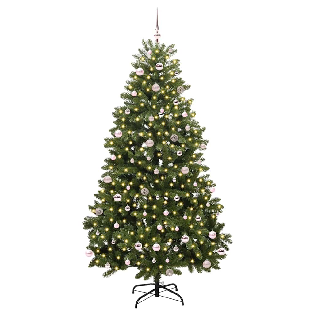 Albero di Natale artificiale Verde 240 cm PVC e Metallo 3395705