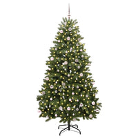 Albero di Natale artificiale Verde 240 cm PVC e Metallo 3395705