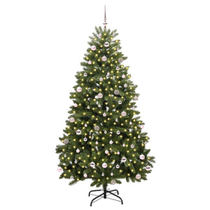Albero di Natale artificiale Verde 240 cm PVC e Metallo 3395705