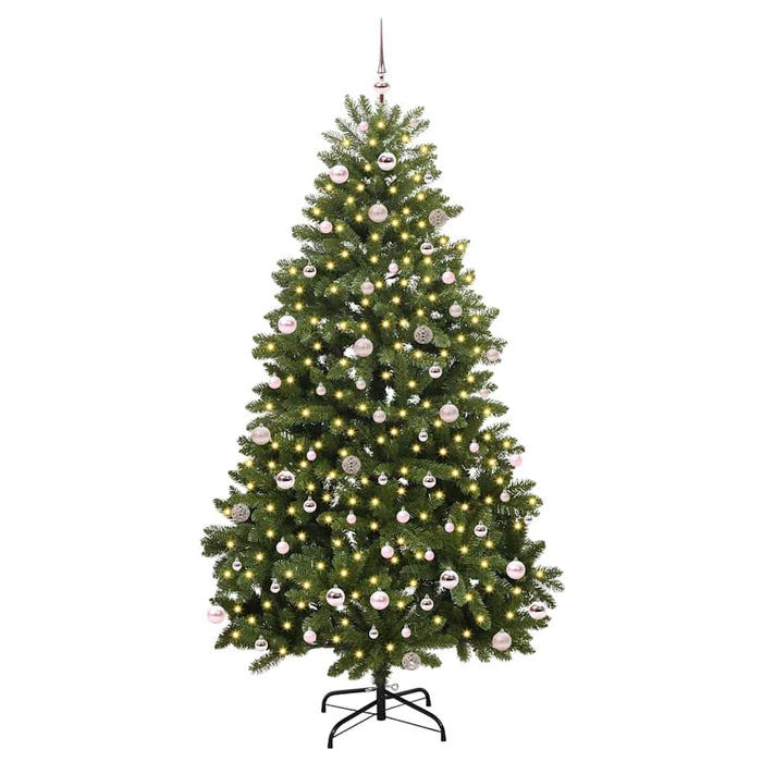 Albero di Natale artificiale Verde 240 cm PVC e Metallo 3395705