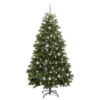 Albero di Natale artificiale Verde 240 cm PVC e Metallo 3395705