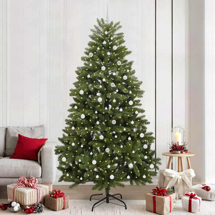 Albero di Natale artificiale Verde 240 cm PVC e Metallo 3395706