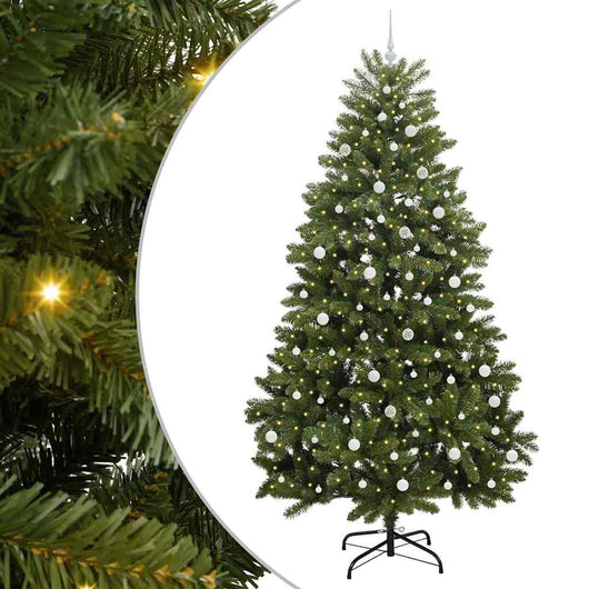 Albero di Natale artificiale Verde 240 cm PVC e Metallo 3395706