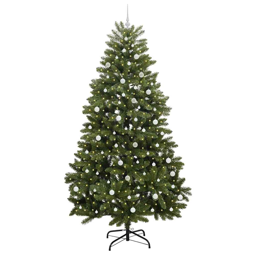 Albero di Natale artificiale Verde 240 cm PVC e Metallo 3395706