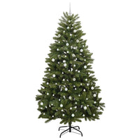 Albero di Natale artificiale Verde 240 cm PVC e Metallo 3395706