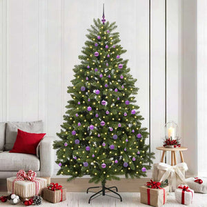 Albero di Natale artificiale Verde 240 cm PVC e Metallo 3395709