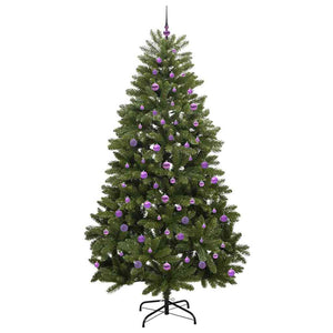 Albero di Natale artificiale Verde 240 cm PVC e Metallo 3395709