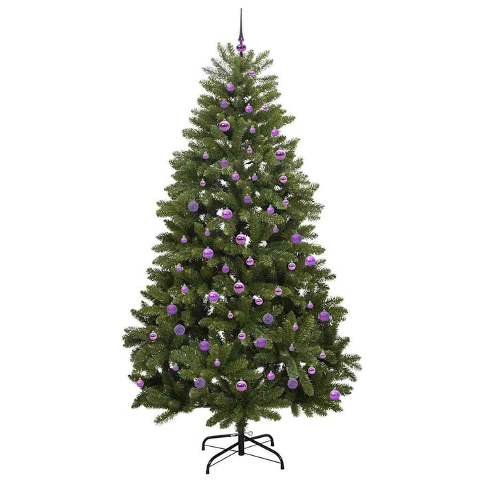 Albero di Natale artificiale Verde 240 cm PVC e Metallo 3395709