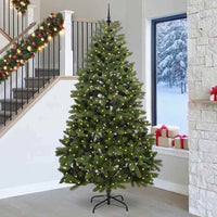 Albero di Natale artificiale Verde 270 cm PVC e Metallo 3395713