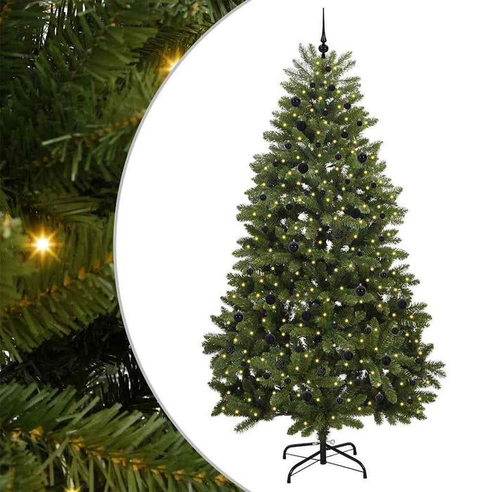 Albero di Natale artificiale Verde 270 cm PVC e Metallo 3395713