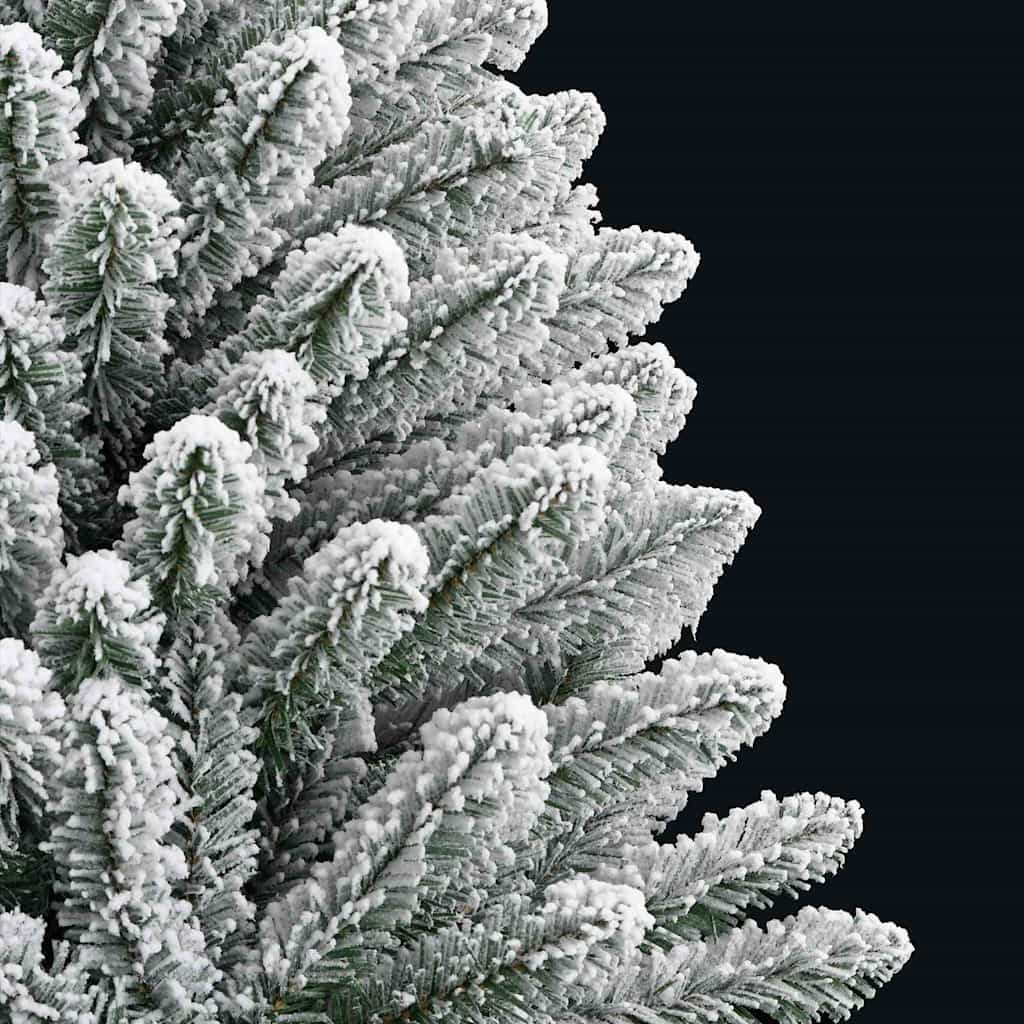 Albero di Natale artificiale Verde e Bianco 120 cm 3395732