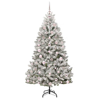 Albero di Natale artificiale Verde e Bianco 180 cm 3395750