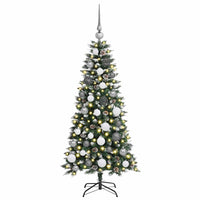 Albero di Natale artificiale Verde 120 cm PVC 3395795