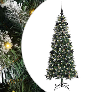 Albero di Natale artificiale con 150 LED Verde 66 x 66 x 150 cm 3395809