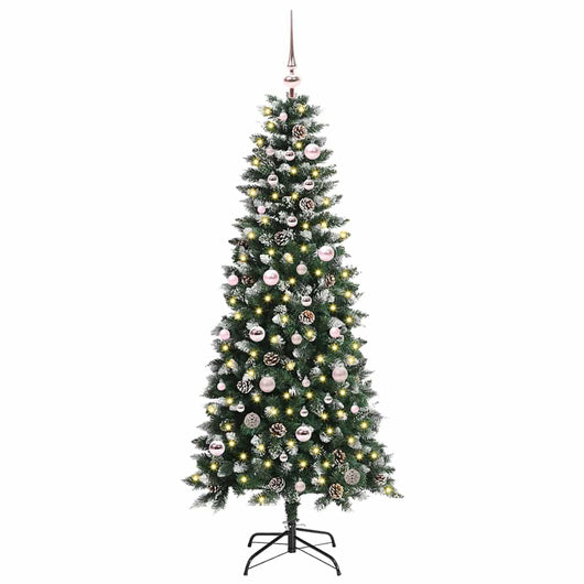Albero di Natale artificiale con 150 LED Verde 66 x 66 x 150 cm 3395810