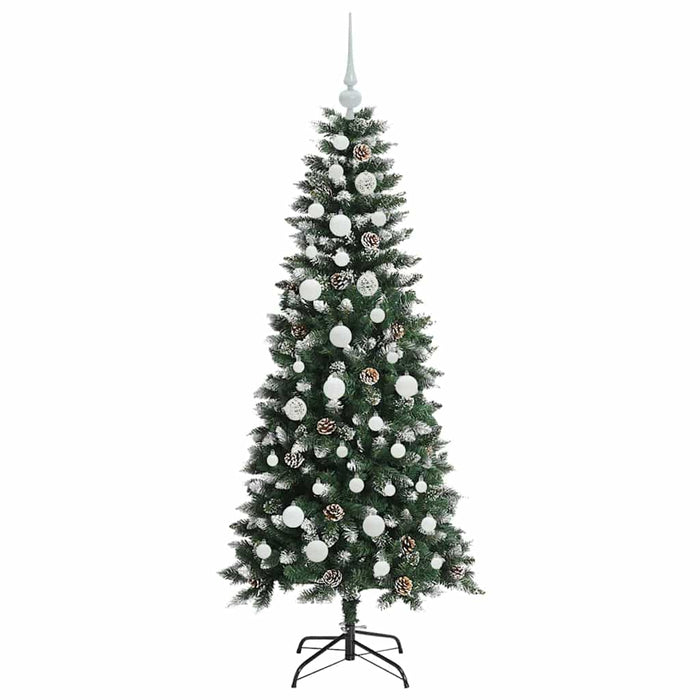 Albero di Natale artificiale con 150 LED Verde 66 x 66 x 150 cm 3395811