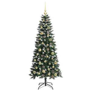 Albero di Natale artificiale con 150 LED Verde 66 x 66 x 150 cm 3395812