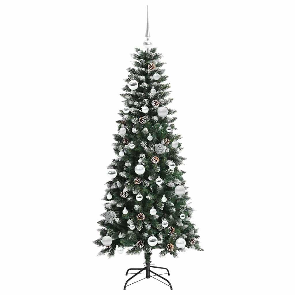 Albero di Natale artificiale con 150 LED Verde 66 x 66 x 150 cm 3395813