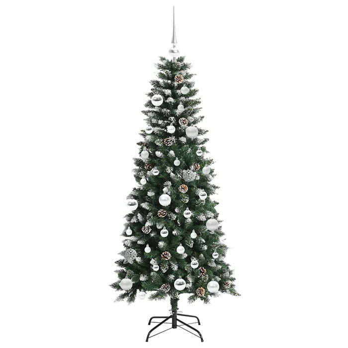 Albero di Natale artificiale con 150 LED Verde 66 x 66 x 150 cm 3395813